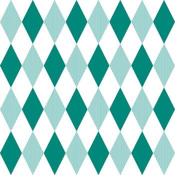 Green diamond with stripe inside. diamond pattern. diamond pattern background. diamond background. Seamless pattern. for backdrop, decoration, Gift wrapping vector
