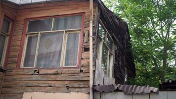 vieux abandonné maison dans Turquie. video