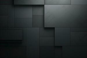 Modern geometric gray cubes background photo