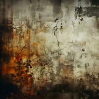 Abstract texture in grunge style, background, wall, dirt photo