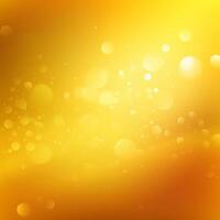 Yellow bright abstract background with glow effect, bokeh, gradient. photo