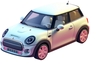 Car emoji. Generative AI. png
