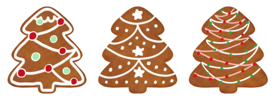 Gingerbread collection - Christmas cookies for holiday celebration png