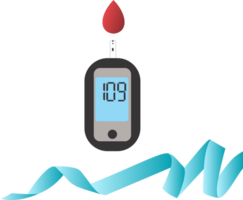 Blut Glucose Meter Wort Diabetes Tag png