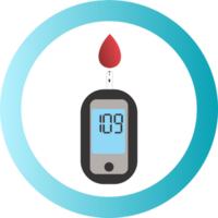 Blut Glucose Meter Wort Diabetes Tag png