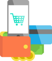 compras icono aislado png