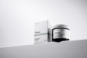 Strasbourg, France - September 2023 The Ordinary skincare brand by Deciem. Vitamin C Powder photo