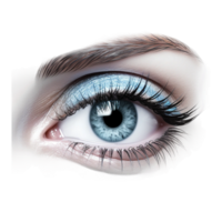 blauw oog ai generatief png