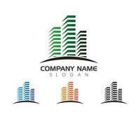 Property and Construction Logo design vector