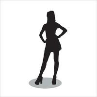 Women silhouette vector