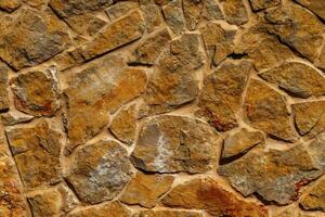Background of a stone and metal texture. The perfect combination of strength and elegance. photo