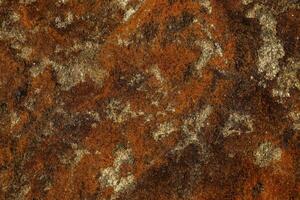 Background of a stone and metal texture. The perfect combination of strength and elegance. photo