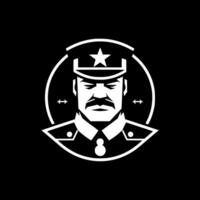 Army, Black and White Vector illustration