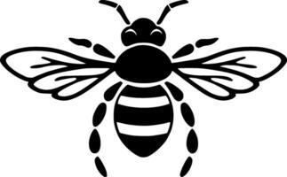 Bee - High Quality Vector Logo - Vector illustration ideal for T-shirt graphic