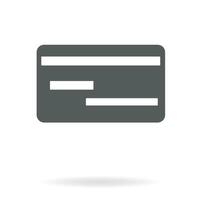 icono de tarjeta de crédito premium o logotipo en estilo de línea. signo y símbolo de alta calidad sobre un fondo blanco. pictograma de contorno vectorial para infografía, diseño web y desarrollo de aplicaciones. vector