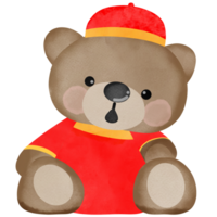 lindo oso pardo png