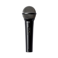 ai generativo microfone alto falante em transparente fundo, ai generativo png