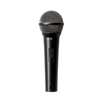 AI Generative microphone speaker  on transparent background, AI generative png