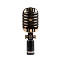 AI Generative microphone speaker  on transparent background, AI generative png