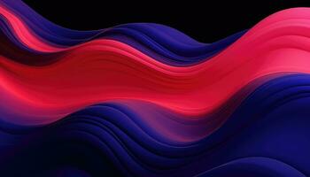 Exploring the Beauty of Random Abstract Forms AI generated photo