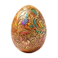 AI Generative Easter egg collage  on transparent background  AI generative png