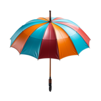 AI Generative umbrella on transparent background  AI generative png