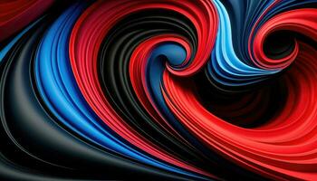 Abstract Shapes Unleashed A Display of Randomness AI generated photo