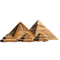 piramidi di Giza ai generativo png