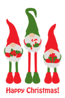 piatto Natale gnomi png