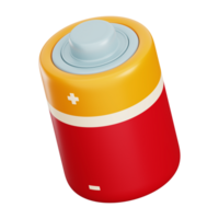 3d batteria illustrazione png