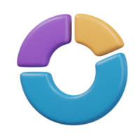 Graph Wachstum Symbol 3d machen Illustration png