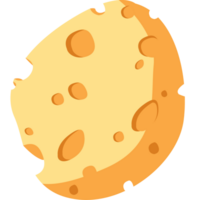 FREE flat Illustration Cheese png