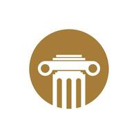 Column logo vector template element symbol design
