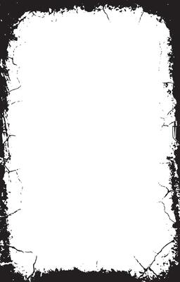 a white square frame on a cracked wall, Grunge border, backgrounds textured photographic effect template
