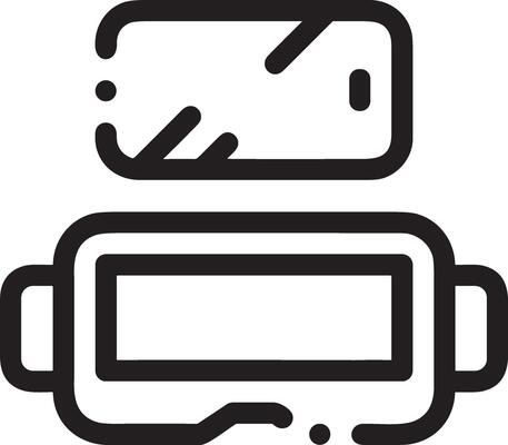 Glasses optical icon symbol image vector. Illustration of sunglasses protection eyesight graphic design image