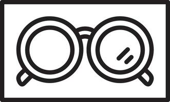 Glasses optical icon symbol image vector. Illustration of sunglasses protection eyesight graphic design image vector