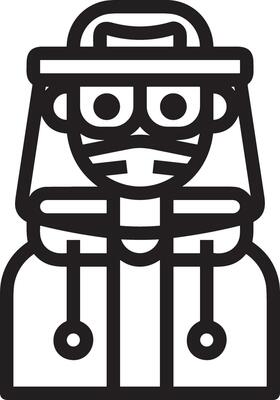 Glasses optical icon symbol image vector. Illustration of sunglasses protection eyesight graphic design image