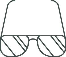 Glasses optical icon symbol image vector. Illustration of sunglasses protection eyesight graphic design image vector