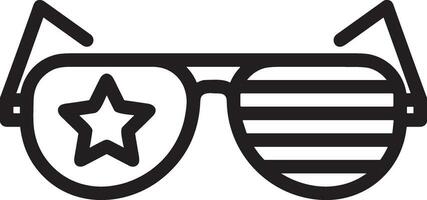 Glasses optical icon symbol image vector. Illustration of sunglasses protection eyesight graphic design image vector