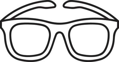 Glasses optical icon symbol image vector. Illustration of sunglasses protection eyesight graphic design image vector