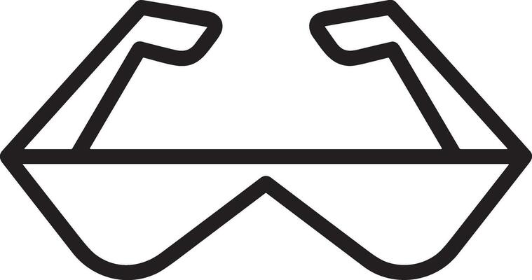 Glasses optical icon symbol image vector. Illustration of sunglasses protection eyesight graphic design image
