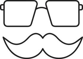 Glasses optical icon symbol image vector. Illustration of sunglasses protection eyesight graphic design image vector