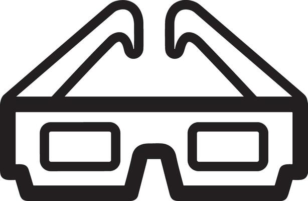 Glasses optical icon symbol image vector. Illustration of sunglasses protection eyesight graphic design image