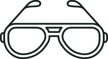 Glasses optical icon symbol image vector. Illustration of sunglasses protection eyesight graphic design image vector