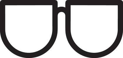 Glasses optical icon symbol image vector. Illustration of sunglasses protection eyesight graphic design image vector