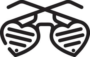 Glasses optical icon symbol image vector. Illustration of sunglasses protection eyesight graphic design image vector