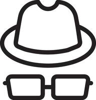 Glasses optical icon symbol image vector. Illustration of sunglasses protection eyesight graphic design image vector