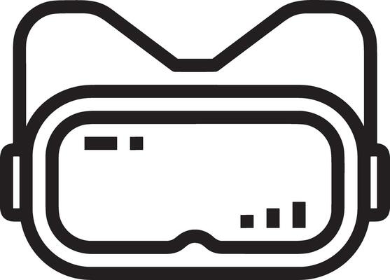Glasses optical icon symbol image vector. Illustration of sunglasses protection eyesight graphic design image