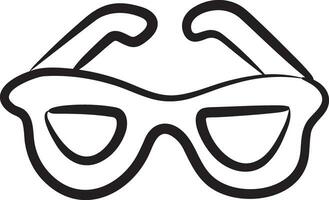 Glasses optical icon symbol image vector. Illustration of sunglasses protection eyesight graphic design image vector