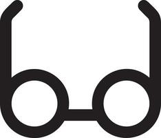 Glasses optical icon symbol image vector. Illustration of sunglasses protection eyesight graphic design image vector